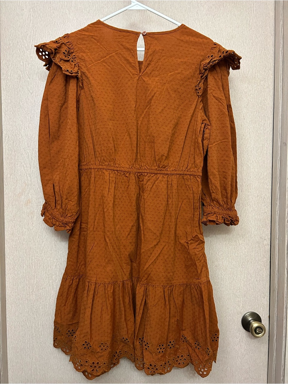 Universal Thread - Fall Ruffle Midi Dress - Size L - Picture 2 of 6